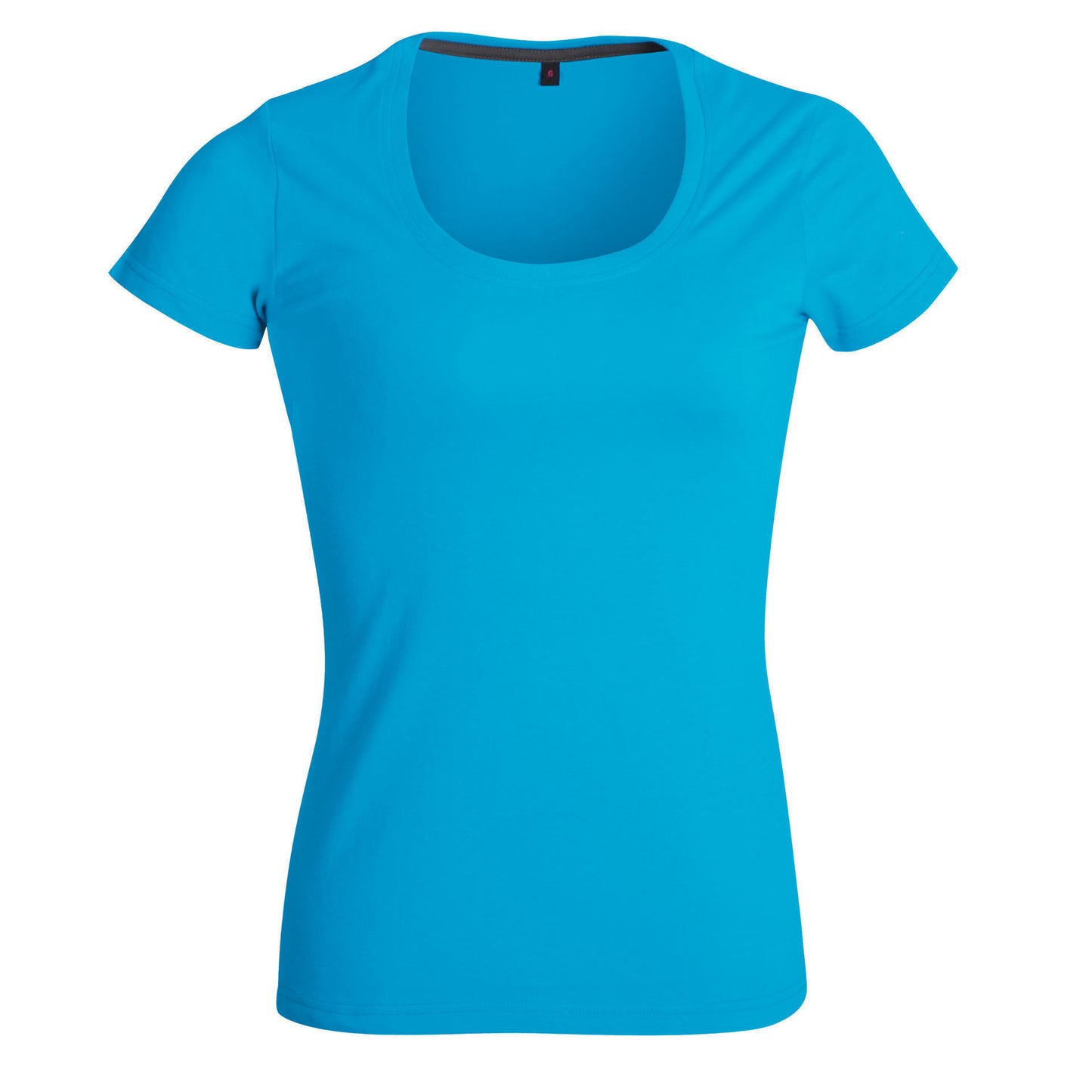 Ladies 150g Fashion Fit T-Shirt - Cyan - End Of Range