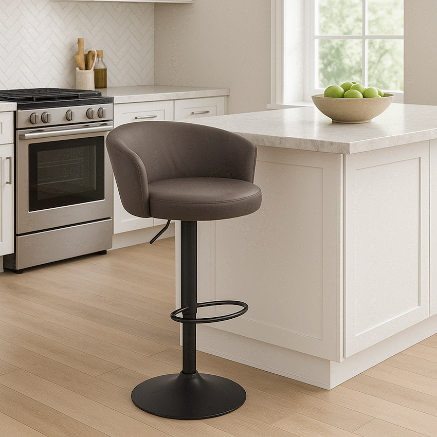 Everfurn Titan Barstool - Brown