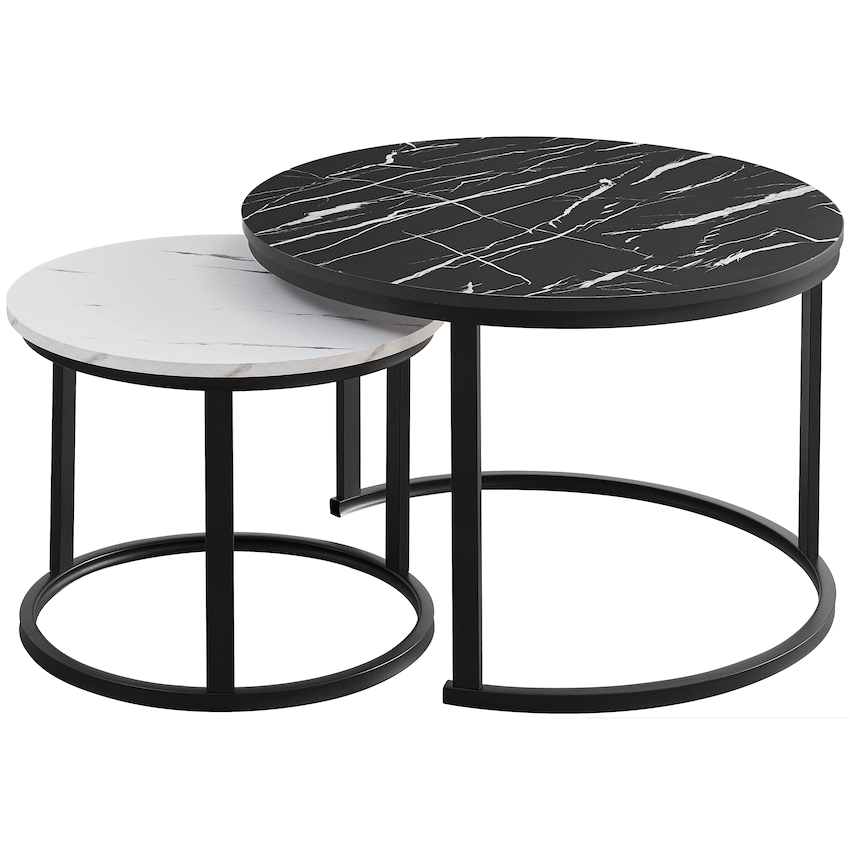 Nile Nesting Coffee Table Ying Yang
