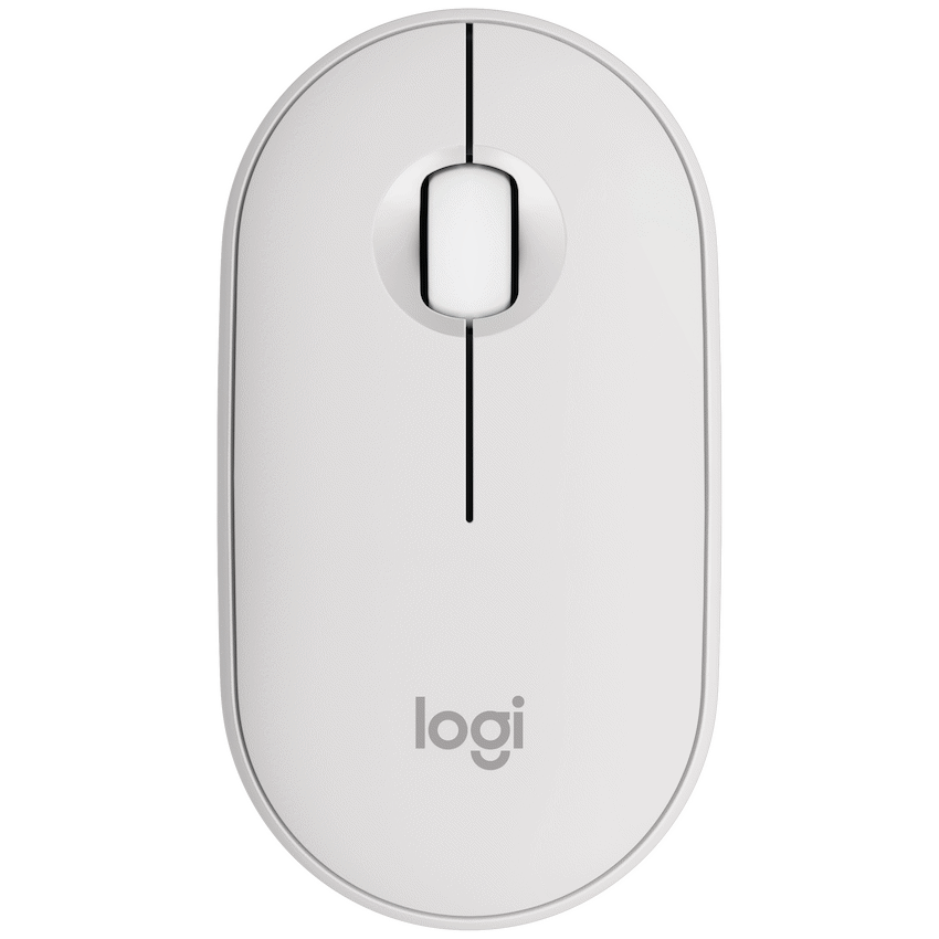 Pebble Mouse 2 M350s - TONAL WHITE - BT - DONGLELESS