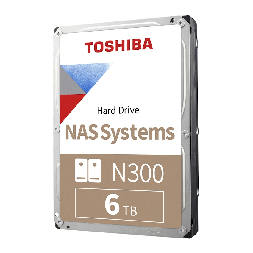 Toshiba N300 NAS Hard Drive 6tb SATA III (512mb/7200rpm)