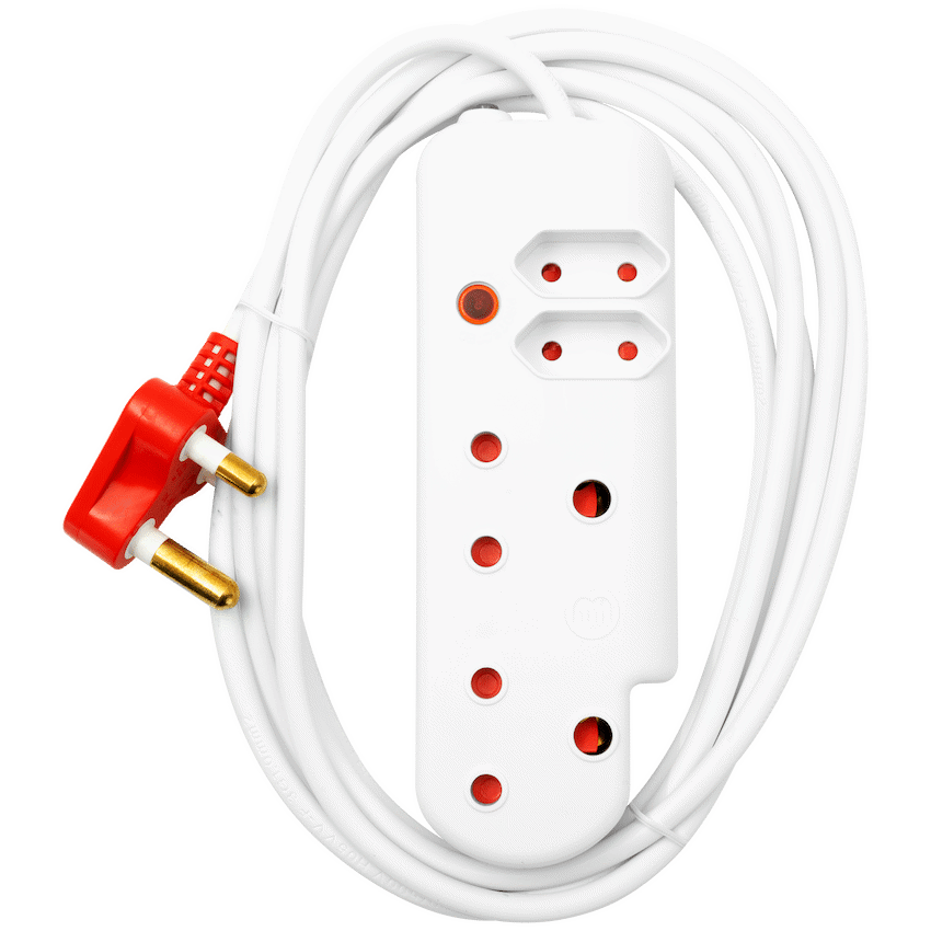 Ellies 4 Way Medium Surge Extension Lead -10M