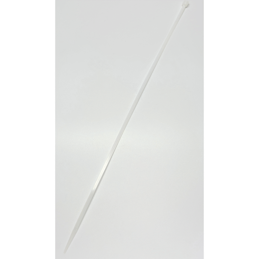 Ellies Cable Tie 4.8mm X 400mm - 100 PACK SIZE - WT