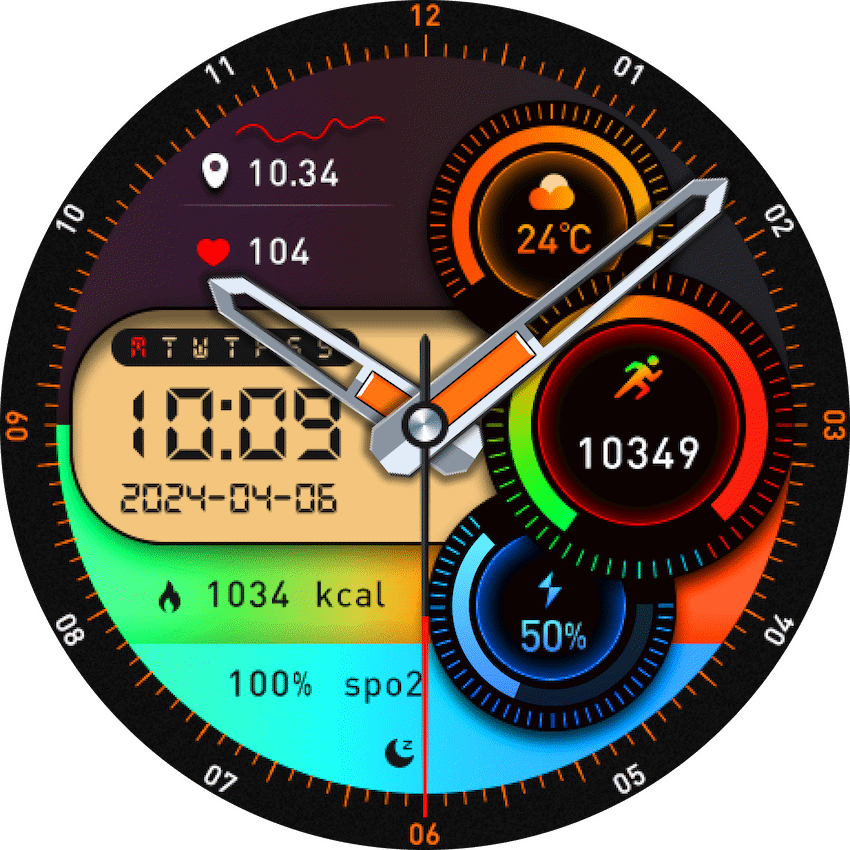 Tempo Pulse GPS Smart Watch