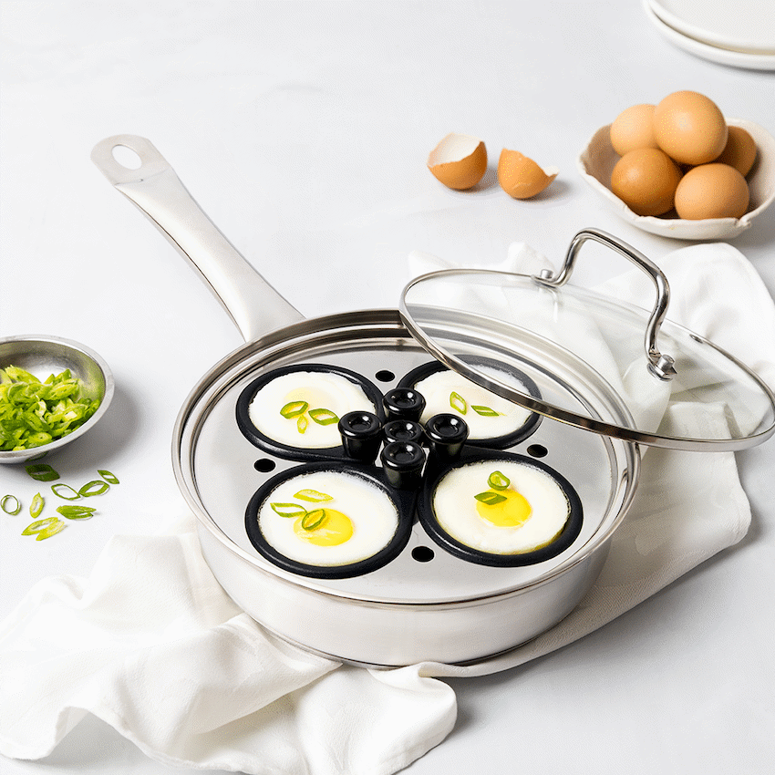 Legend Prof Chef 20cm 4 cup Egg Poacher