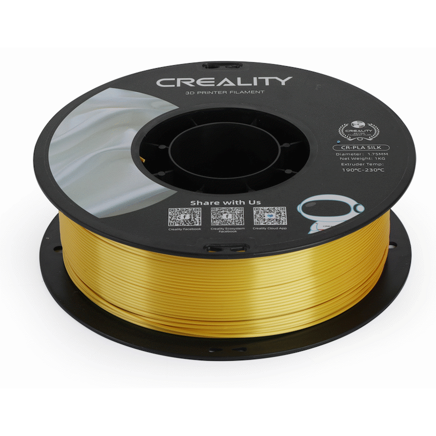 Creality Silk Filament PLA Gold 1Kg