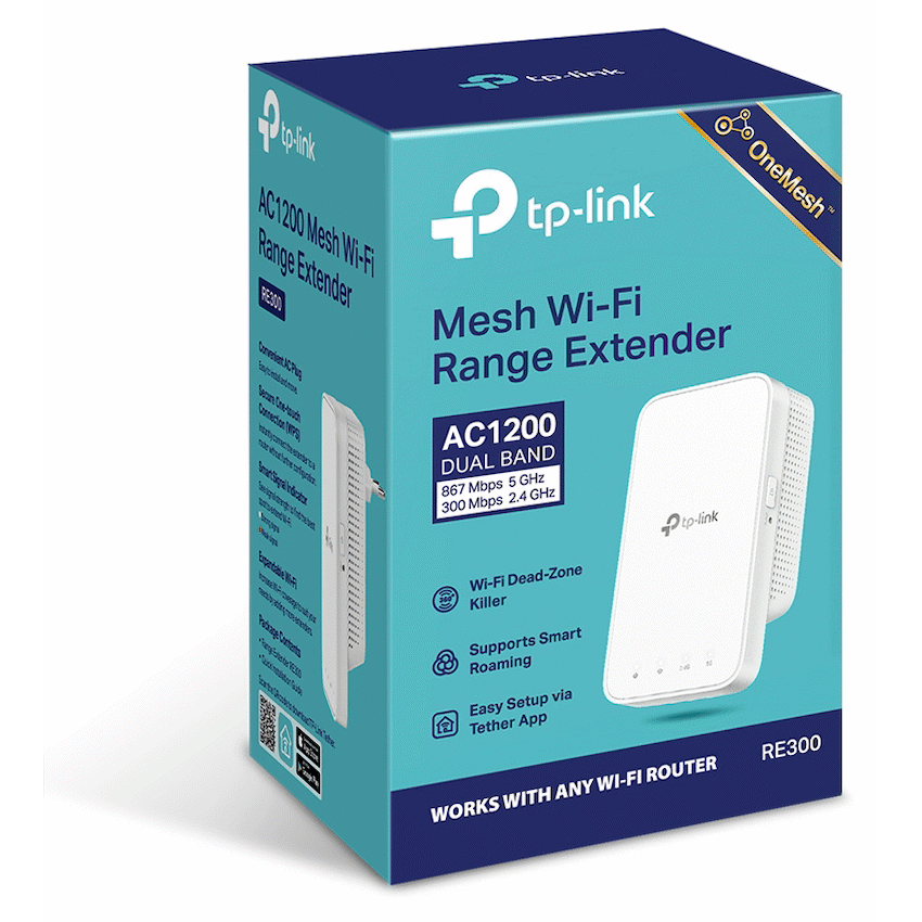 TP-Link RE300 AC1200 Wi-Fi Range Extender