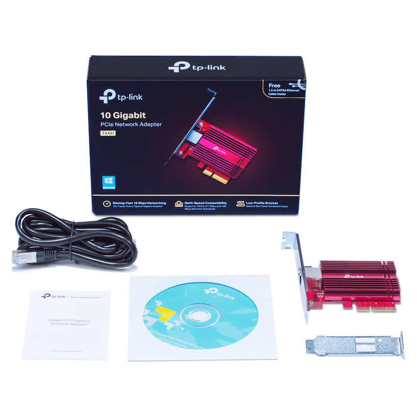 TP-Link TX401 10 Gigabit PCIe Network Adapter