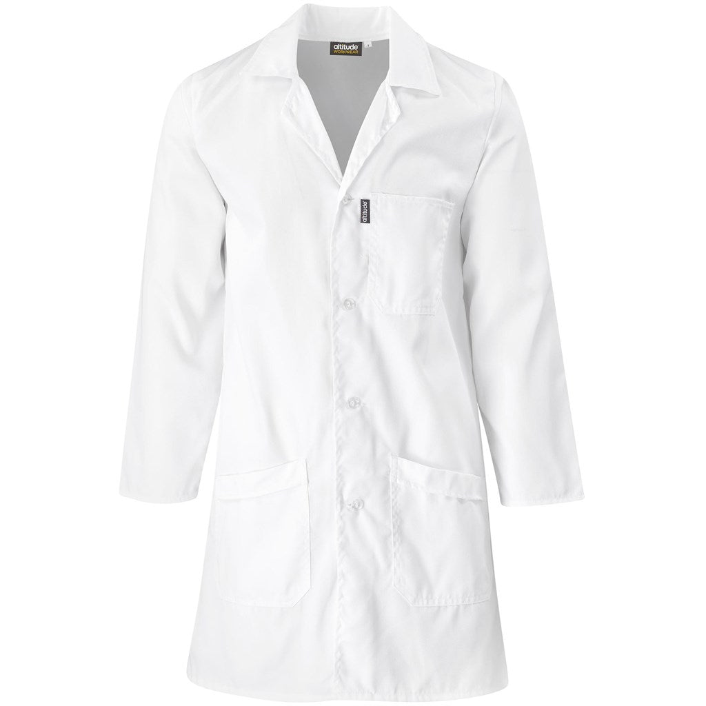 Prime Polycotton Dust Coat - WHITE