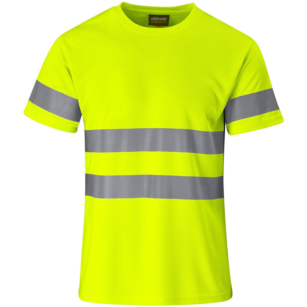 Construction Hi-Viz Reflective T-Shirt - YELLOW