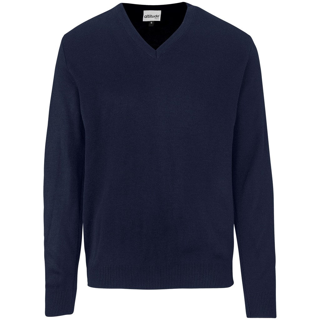 Mens Heavyweight Ecuador V-Neck Jersey - NAVY