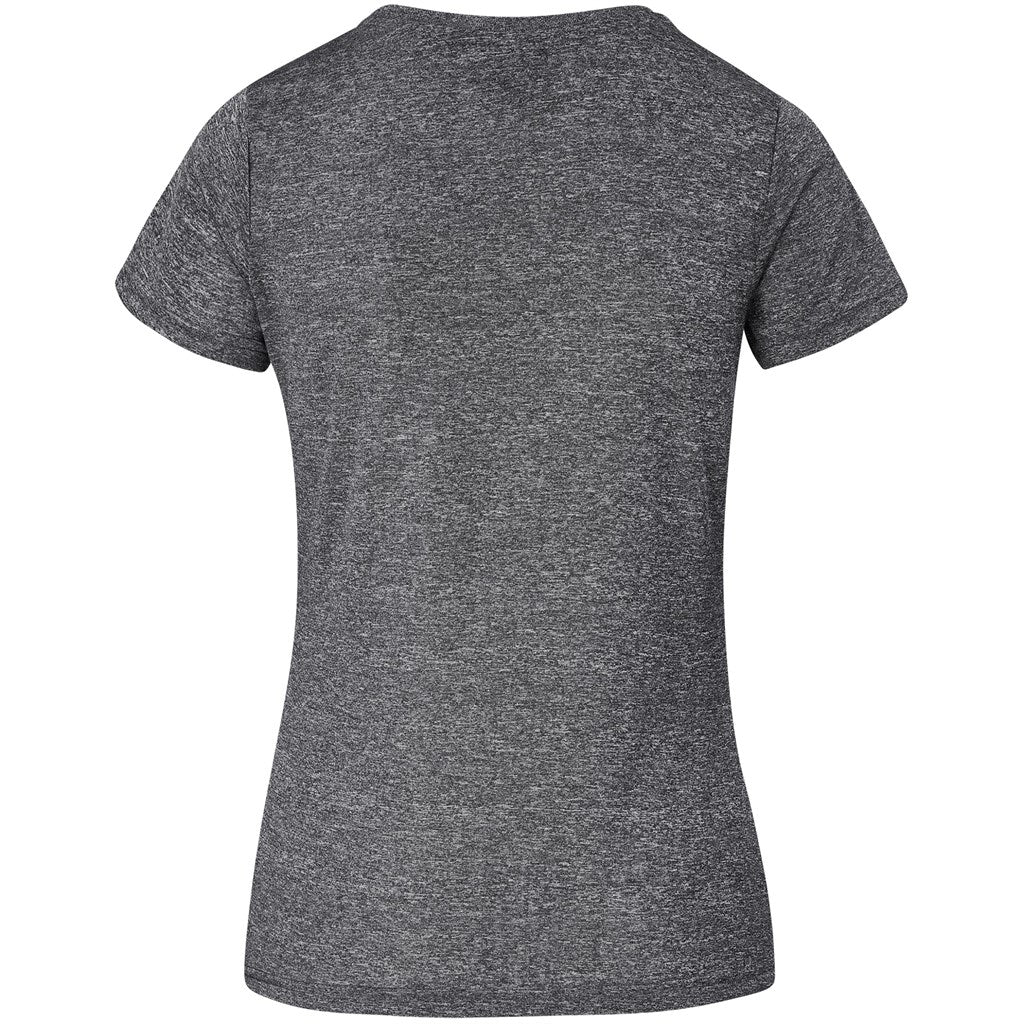 Ladies Oregon Melange T-Shirt - Charcoal