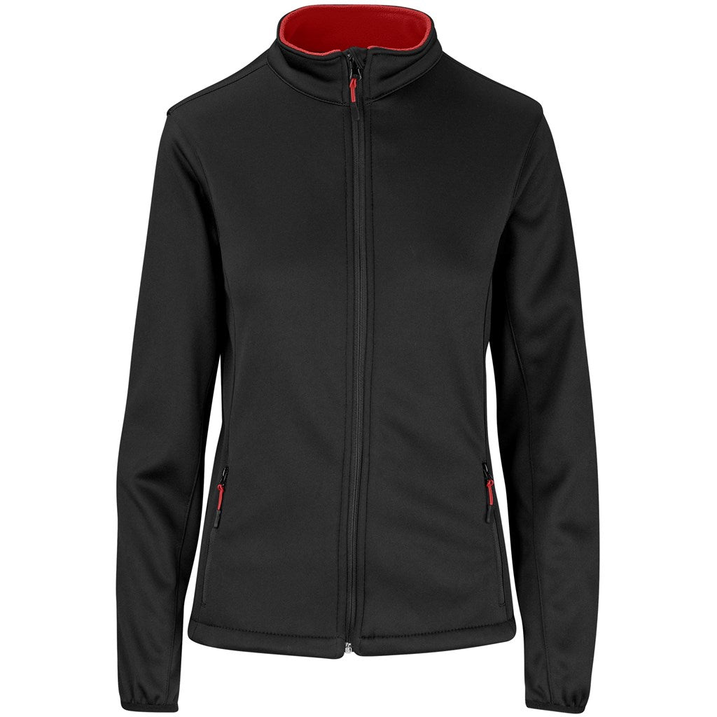 Ladies Palermo Softshell Jacket - RED