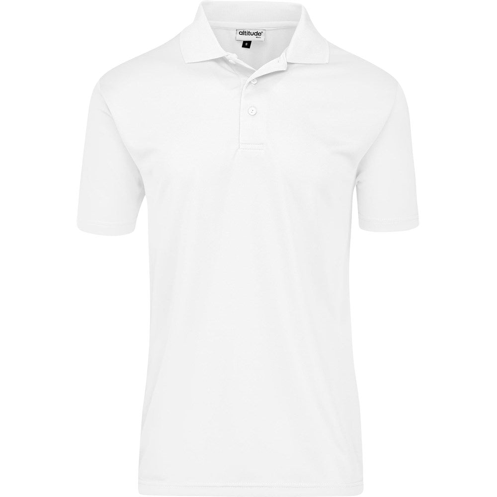 Mens Pro Golf Shirt - WHITE