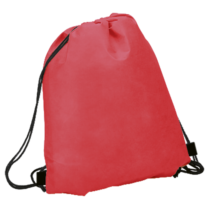 Drawstring Bag Non-Woven - Red