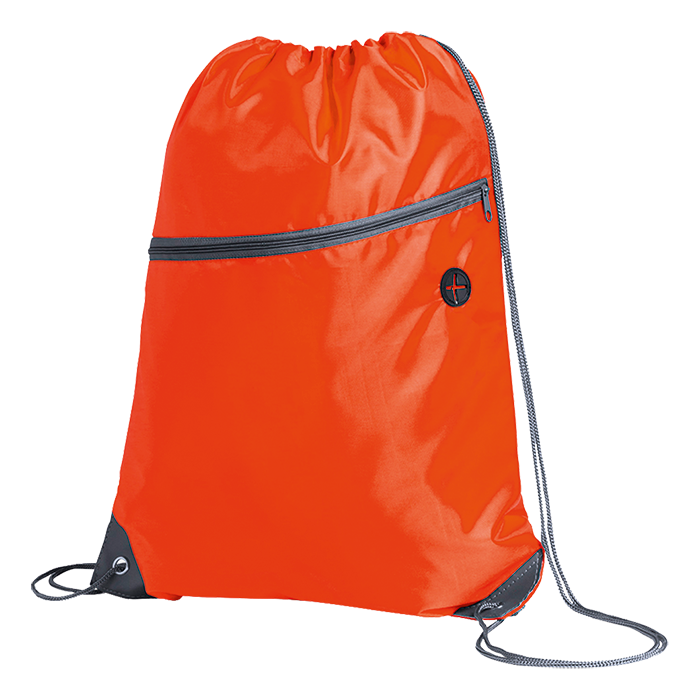 Blades Drawstring Bag - Orange