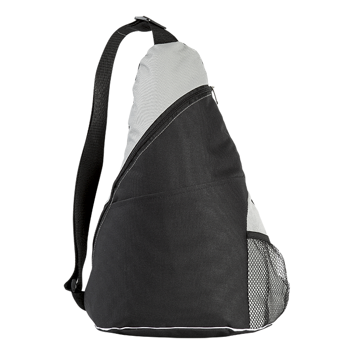Three Tone Sling Bag - Black