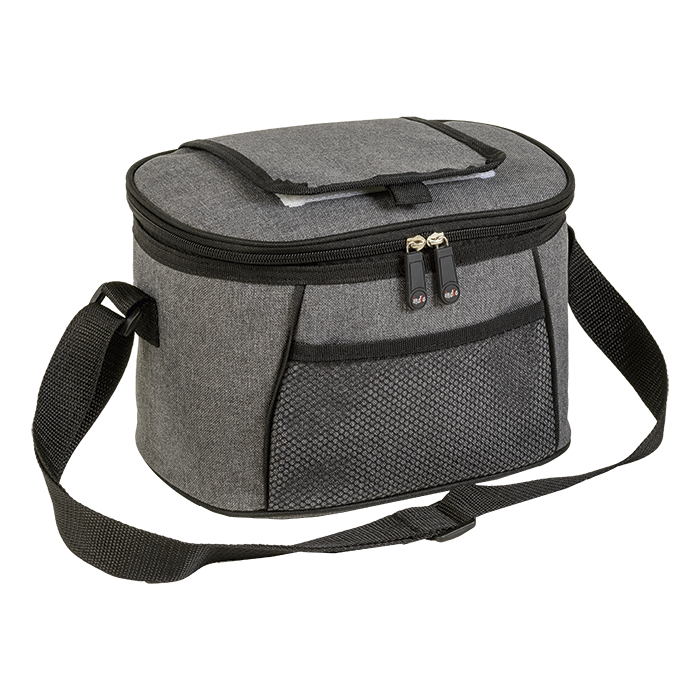 Melange Cooler With Flip Open Lid - Grey Melange