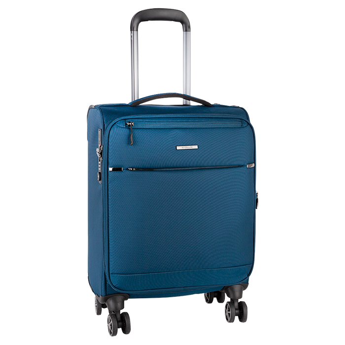 Cellini Smart 4-Wheel Carry On Trolley - Blue