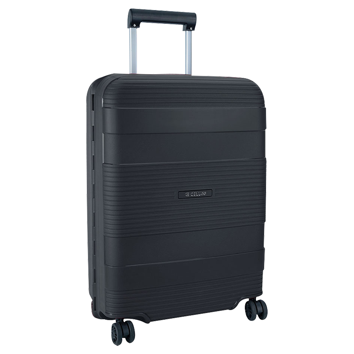 Cellini Safetech 4-Wheel Carry On Trolley - Black