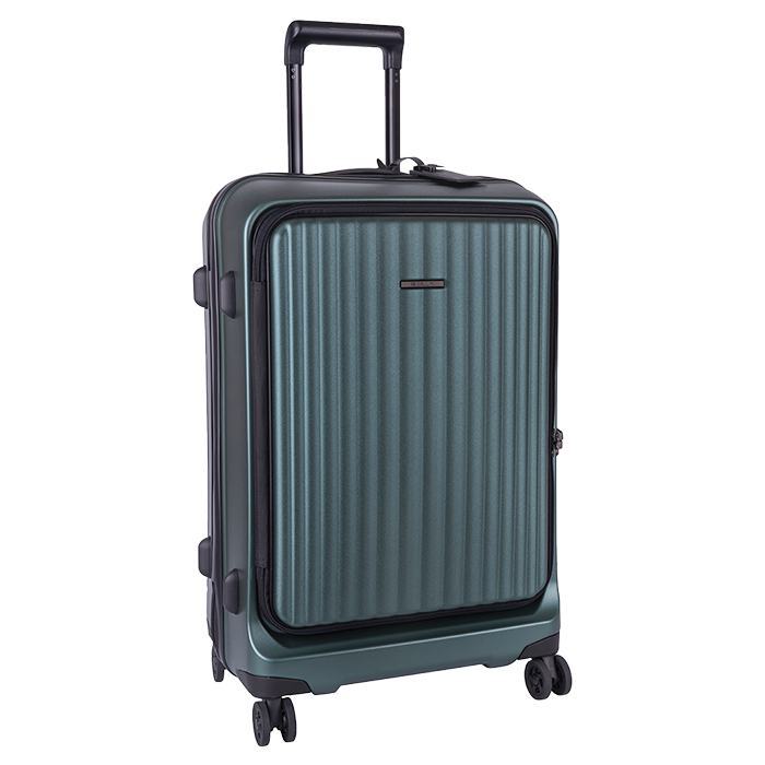 Cellini Tri Pak Medium Trolley Case - Green