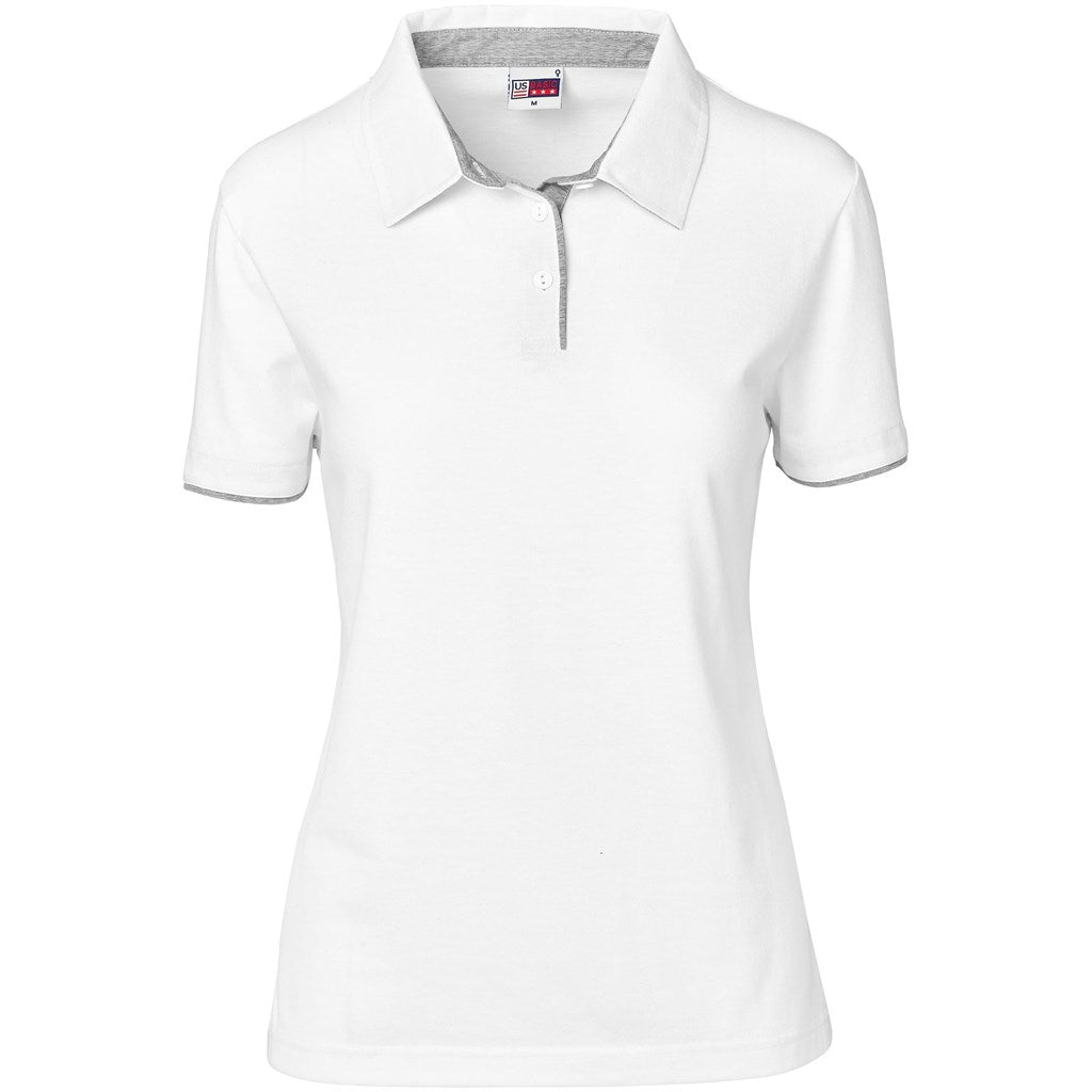 Ladies Delta Golf Shirt - WHITE