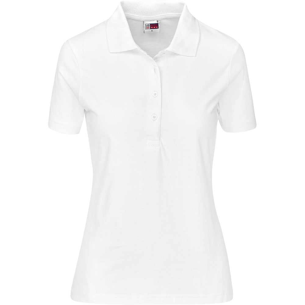 Ladies Cardinal Golf Shirt - WHITE