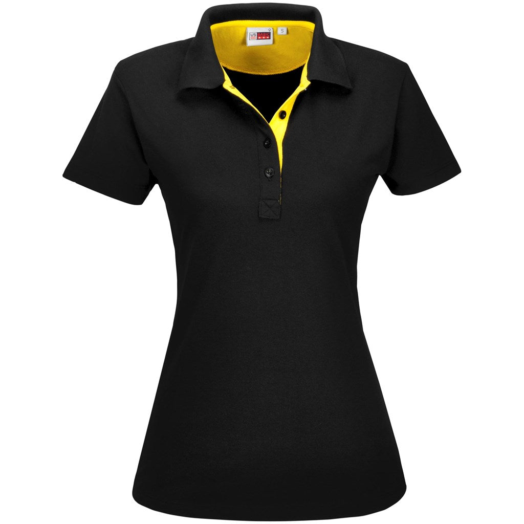 Ladies Solo Golf Shirt - YELLOW