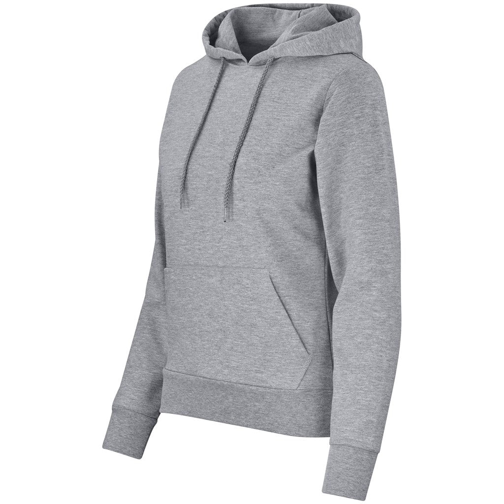 Ladies Omega Hooded Sweater - Grey