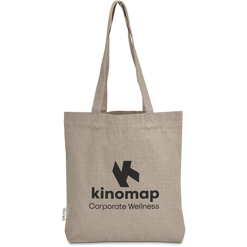 Okiyo Kyanbasu Recycled Canvas Shopper - STONE