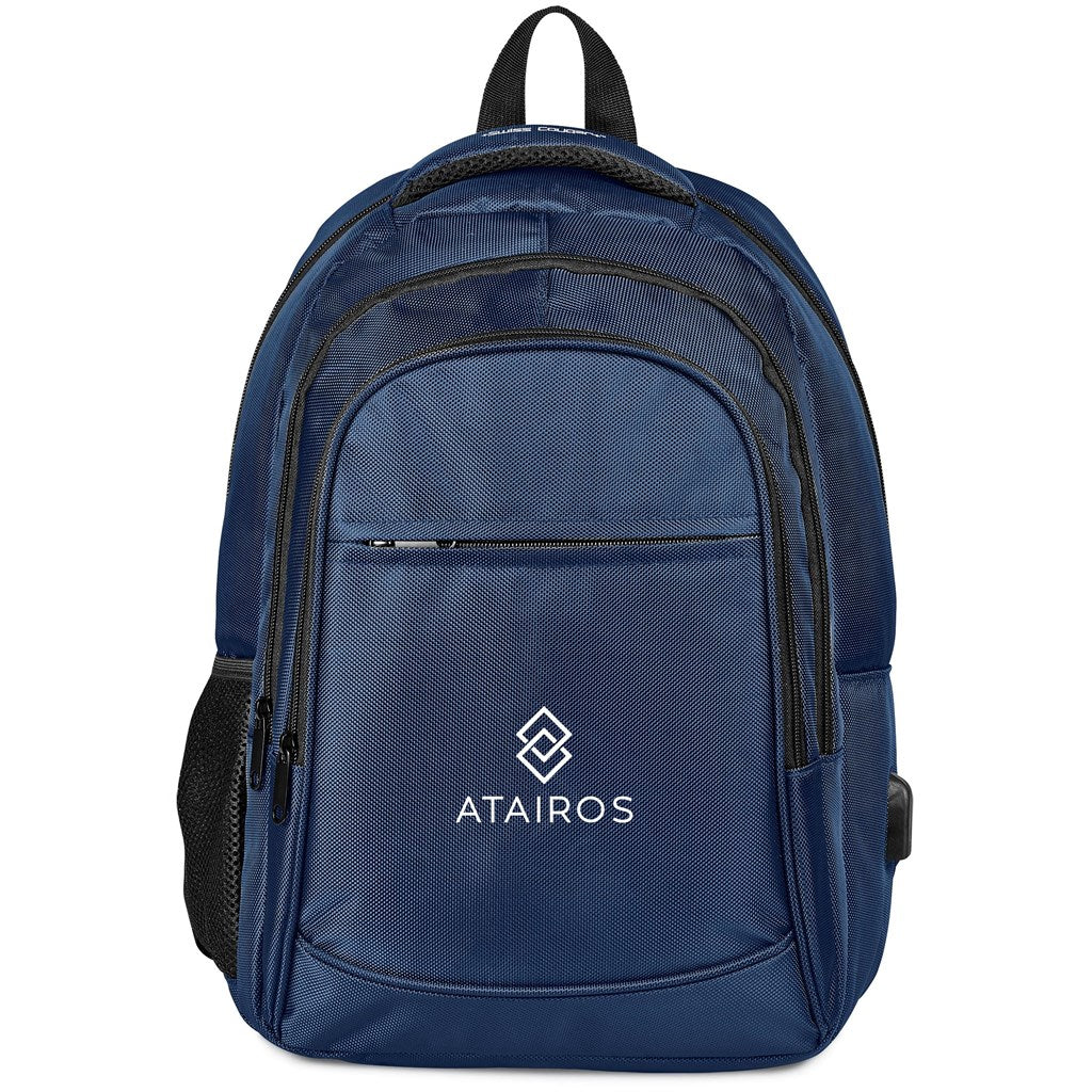 Swiss Cougar Boston Laptop Backpack - NAVY