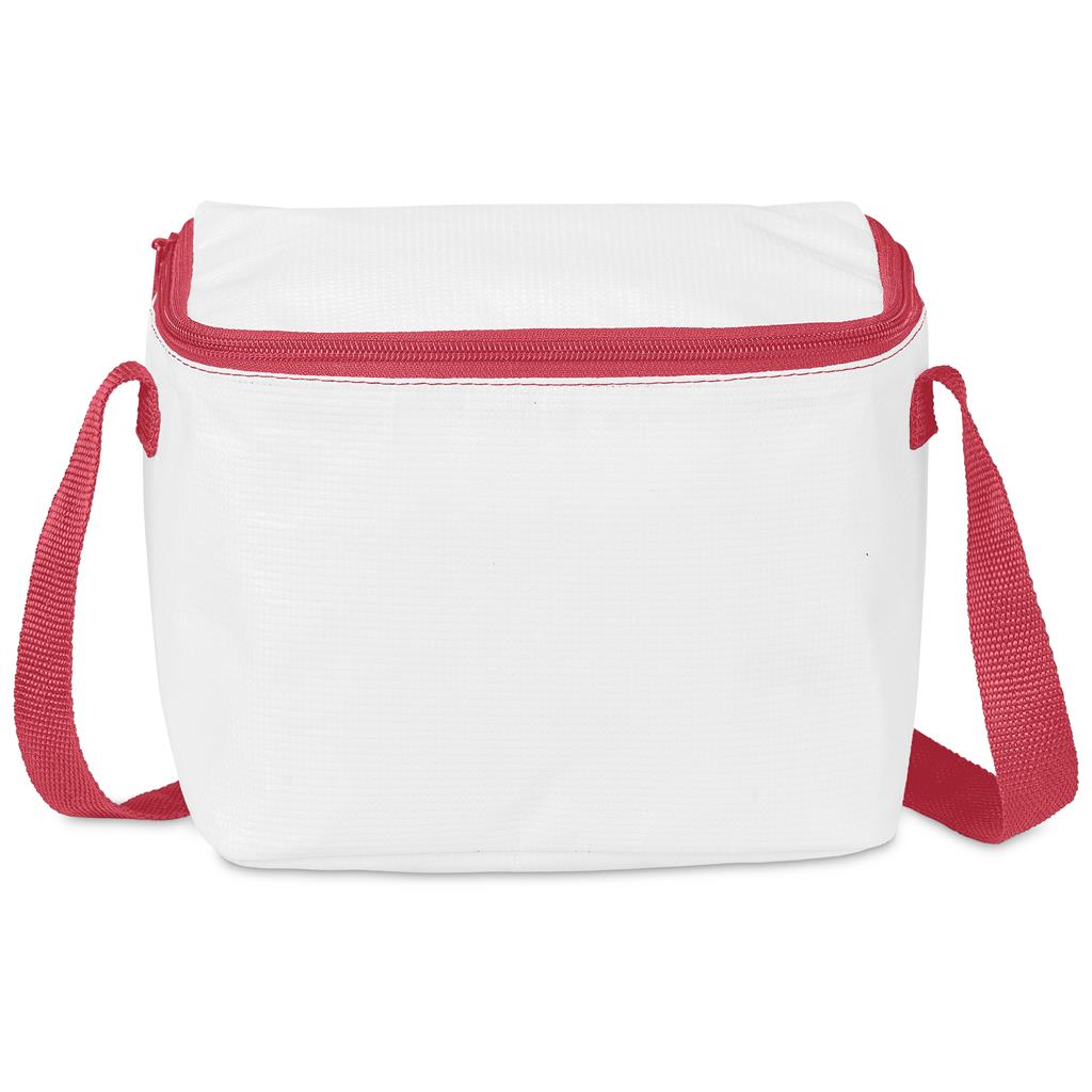 Hoppla Ontario Recycled PET Stitch-Bond 6-Can Cooler - RED