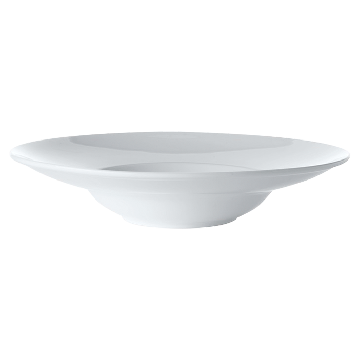 White Basics Show Plate - White
