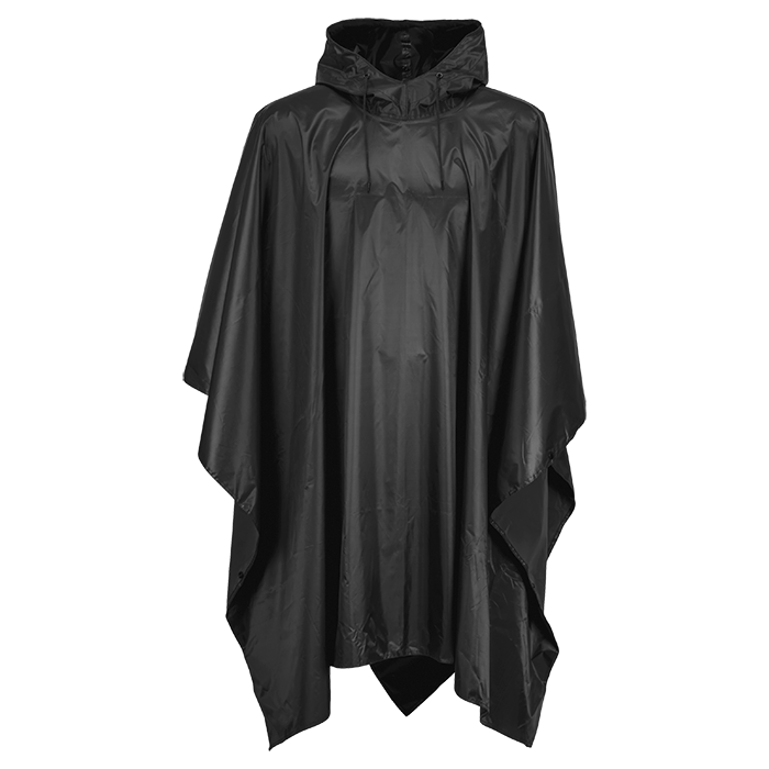 Barron Essential Poncho - Black