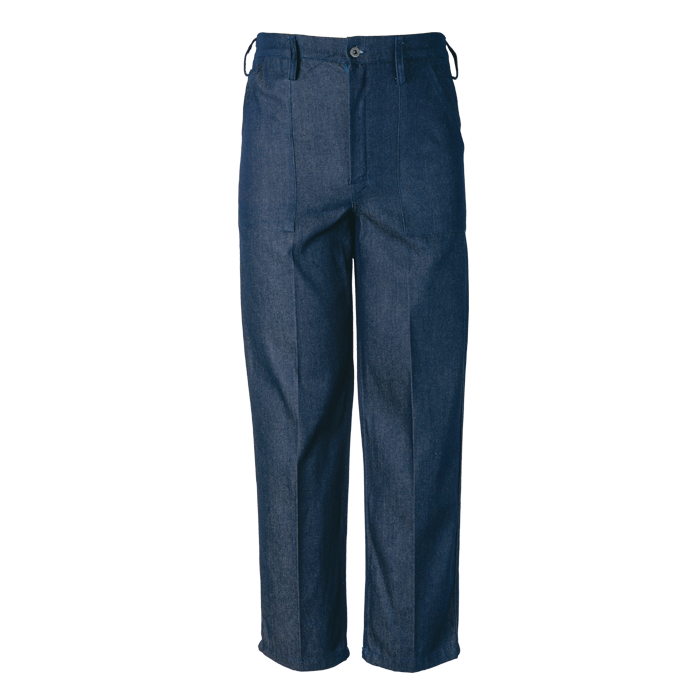 Barron Budget 100% Cotton Conti Trouser - Denim Blue