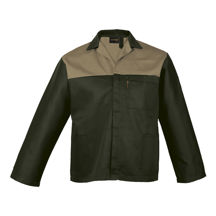 Barron Budget Two Tone Conti Jacket - Olive/Khaki