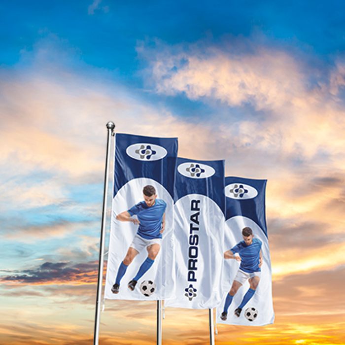 Corporate Flag Double Sided Digital - STD
