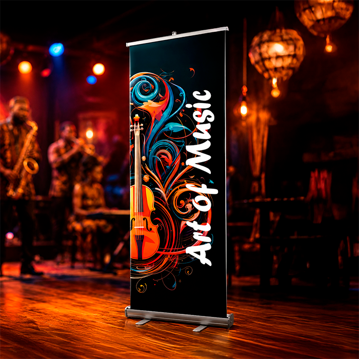 Pull Up Banner Econo-PVC - STD