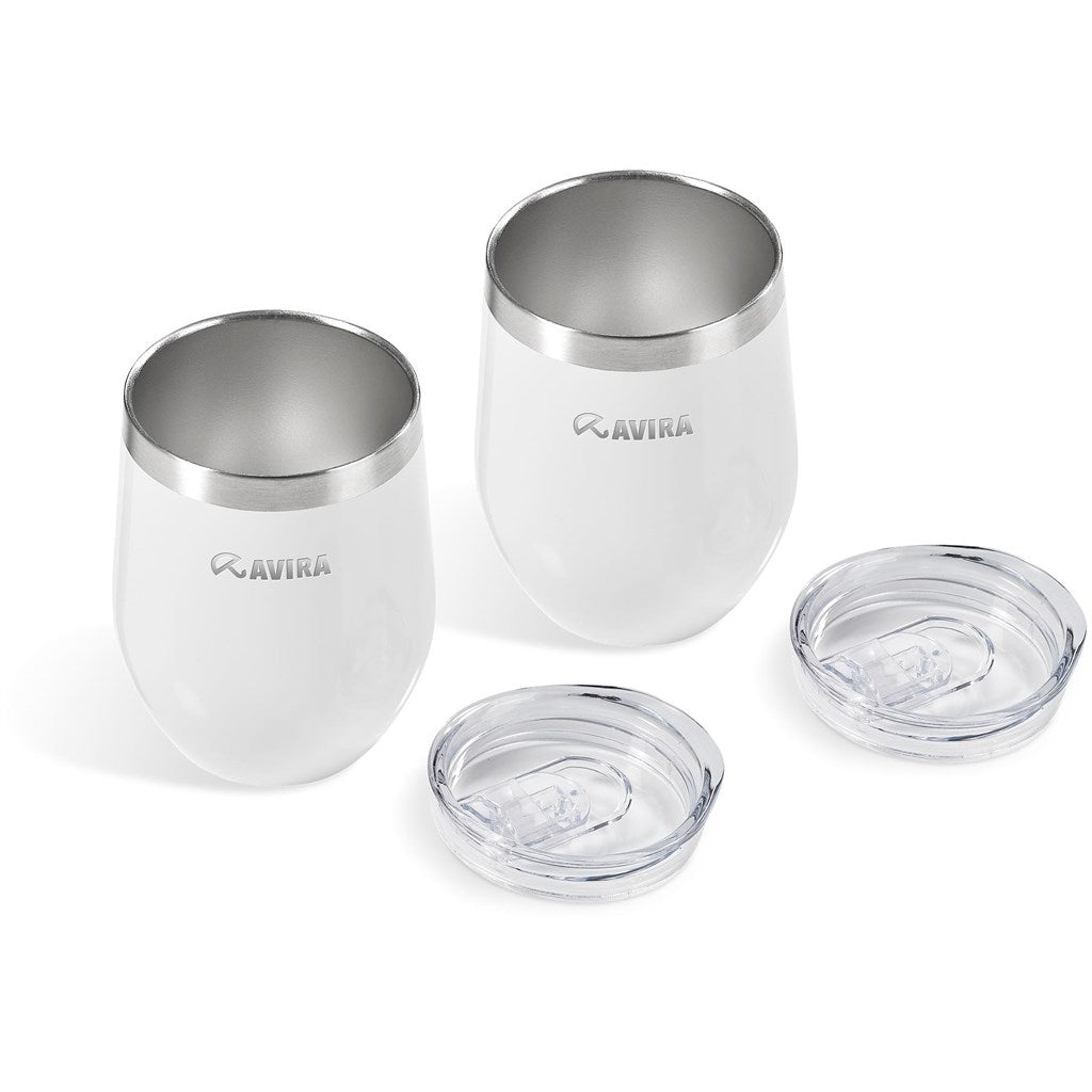 Serendipio Sheridan Duo Set - SOLID WHITE