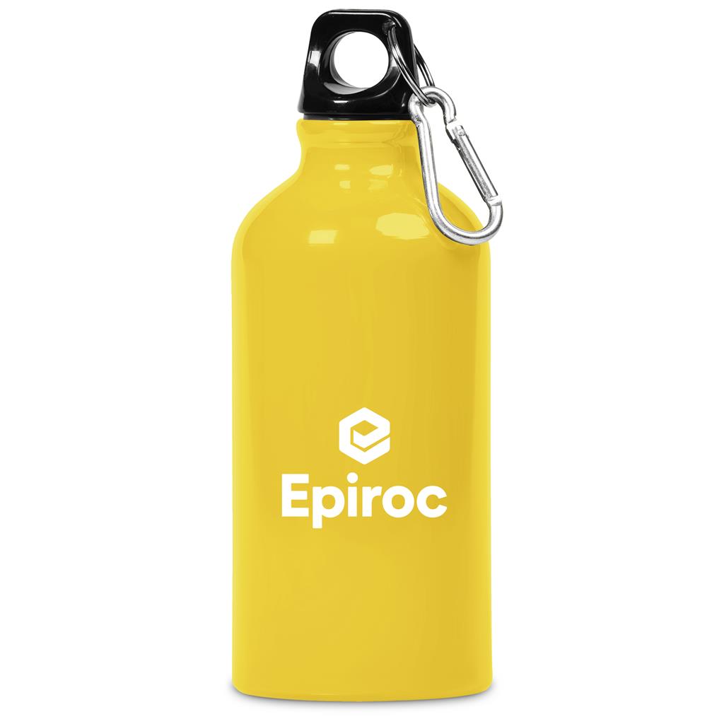 Altitude Braxton Aluminium Water Bottle - 500ml - YELLOW