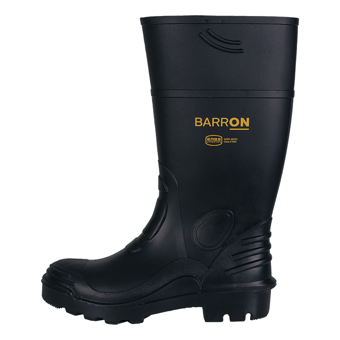 Barron Nomandla Gumboot - Black/Black