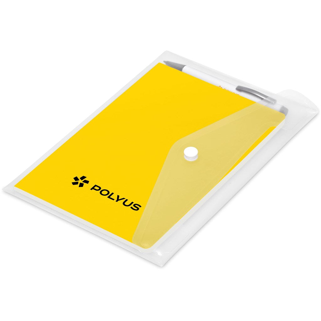 Altitude Mills Notebook & Pen Set - YELLOW