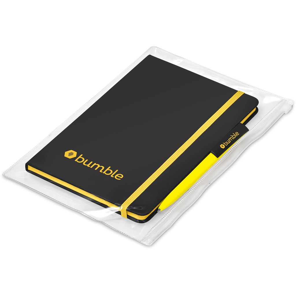 Altitude Johnson Notebook & Pen Set - YELLOW