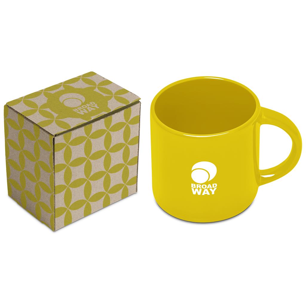 Altitude Vida Coffee Mug in Bianca Custom Gift Box - YELLOW
