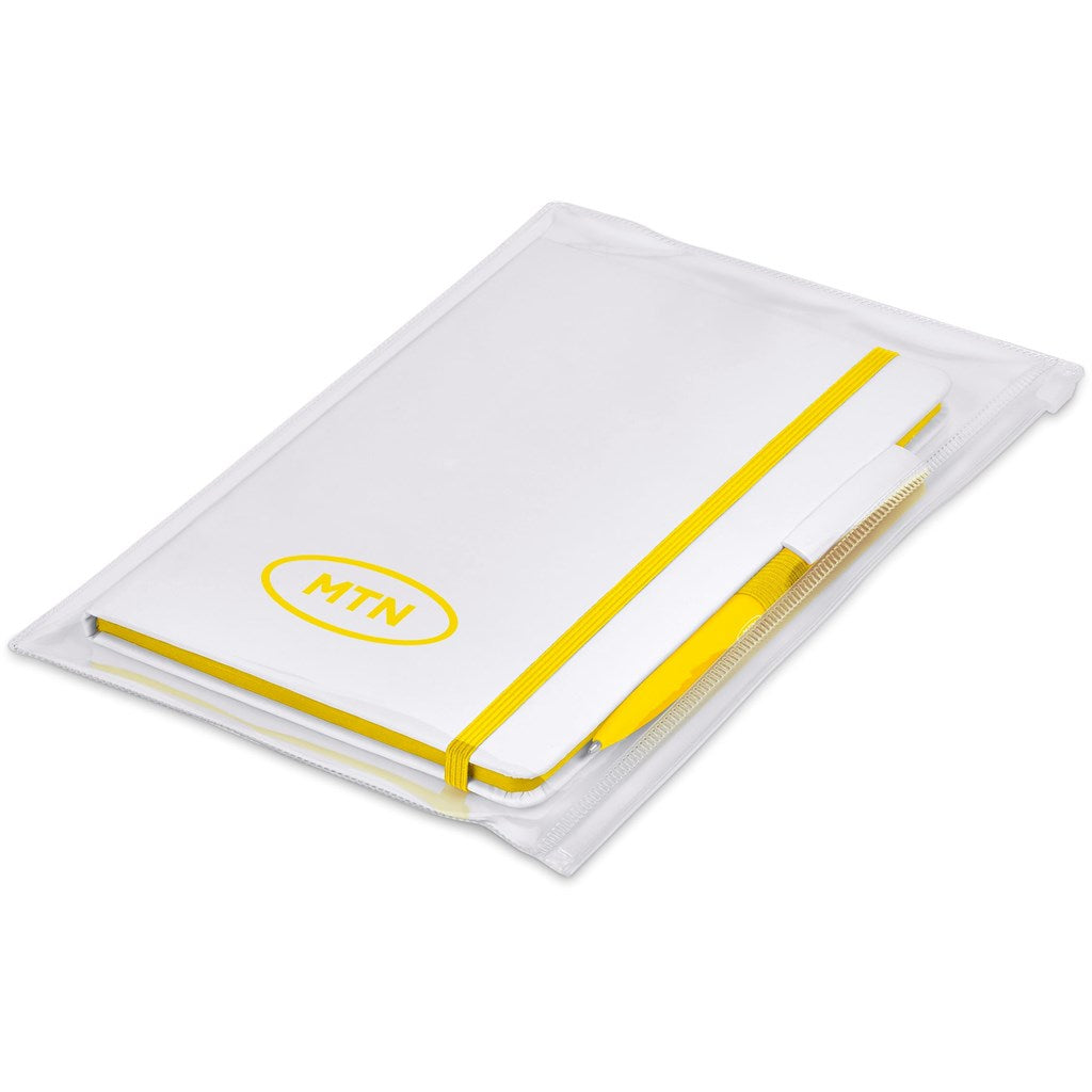 Olson Notebook & Pen Set - YELLOW