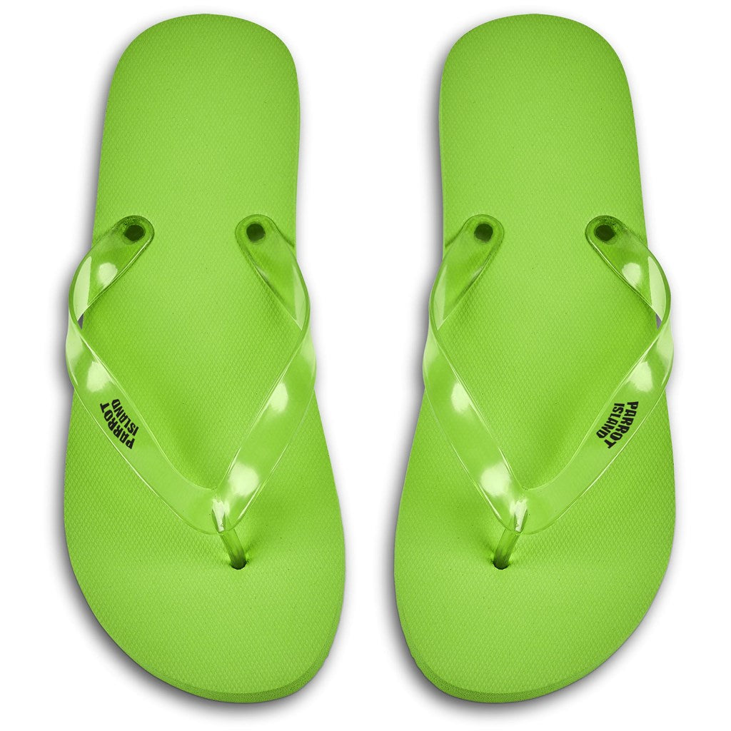 Kooshty Sundance Flip Flops - Medium - LIME