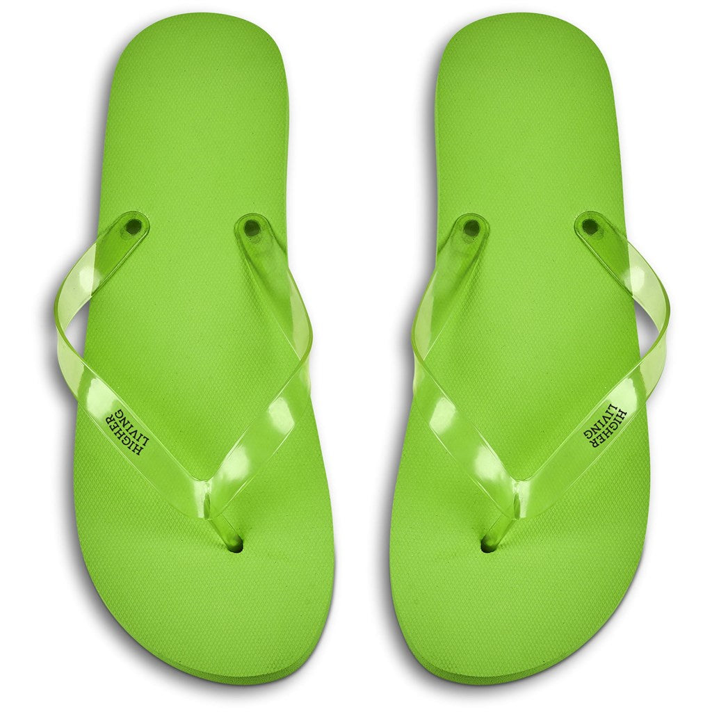 Kooshty Sundance Flip Flops - Large - LIME