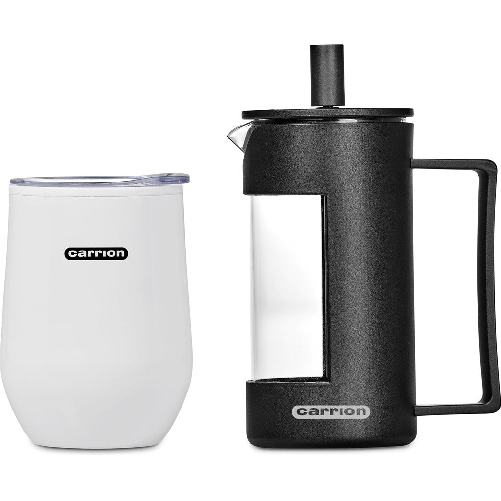 Serendipio Madison Coffee Set - SOLID WHITE