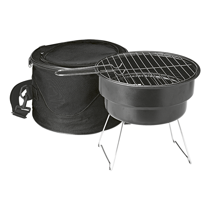Portable Braai Cooler Set - Black