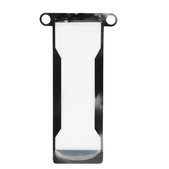 530ml Drinking Pouch With Straw - Clear
